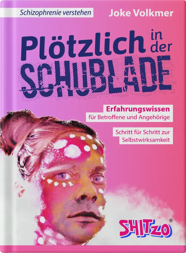 Buchcover „Plötzlich in der Schublade“ von Joke Volkmer